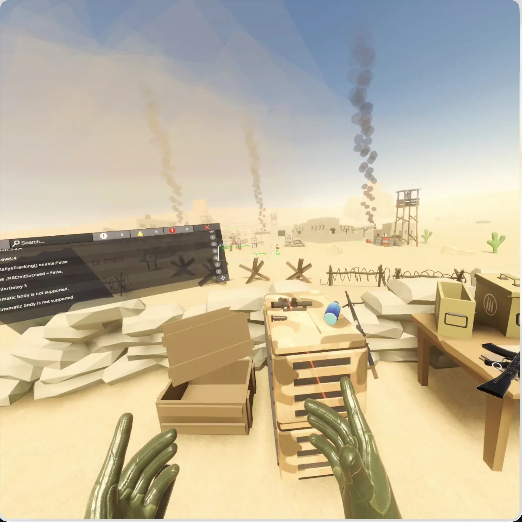 多人 VR/MR 射击 · MR_LBE